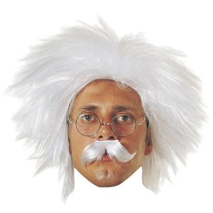 Περούκα Einstein Με Μουστάκι