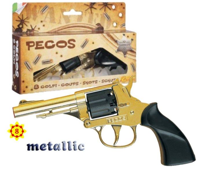 Πιστόλι Pecos 8Σφαίρα Μεταλλικό Μήκος 17Cm