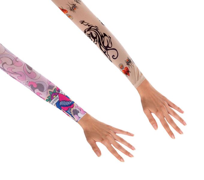 Γάντια Με Τατουάζ