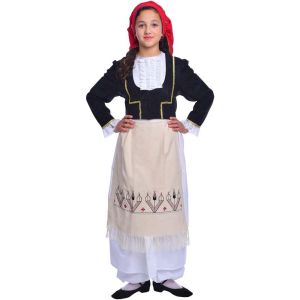 Παραδοσιακή Φορεσία Κρητικοπουλα Ν6 έως Ν14
