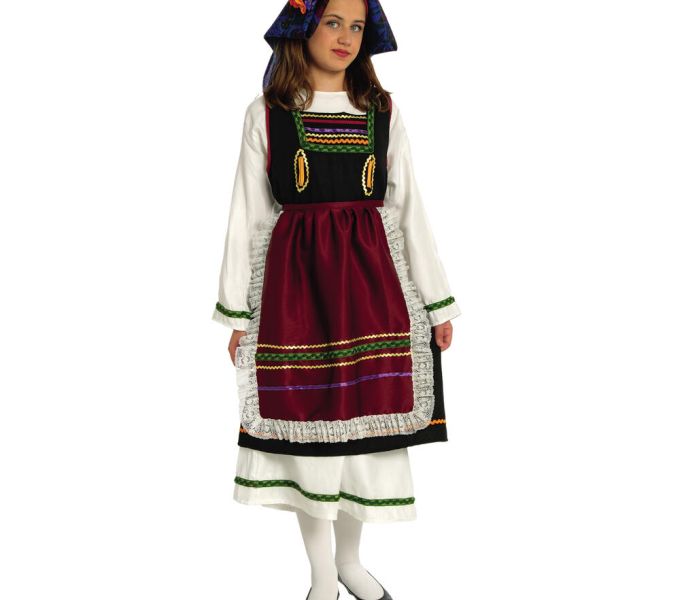 Παραδοσιακή Φορεσία Θρακιωτισσα Ν8 έως Ν16